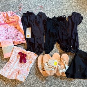 Dancewear Bundle with Black Leotards